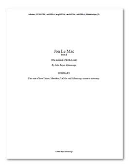 Jon Le Mac - Book 1 (The Making of LMLA-ink)