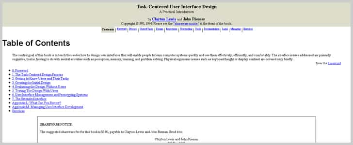 Task-Centered User Interface Design
