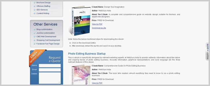 2 Free Web Design E-books