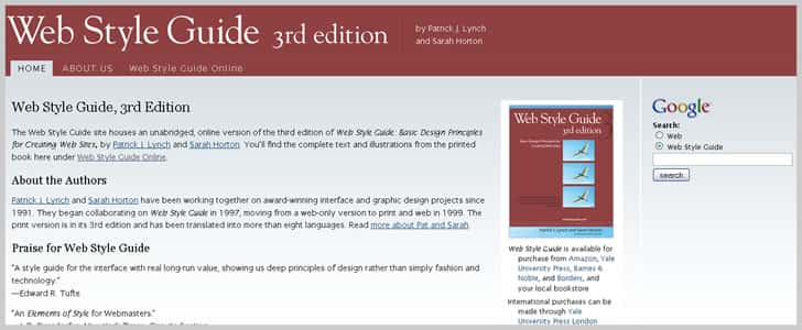 Web Style Guide