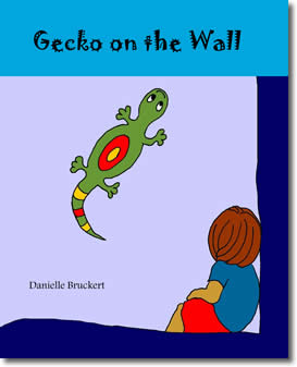 Gecko on the Wall by Danielle Bruckert