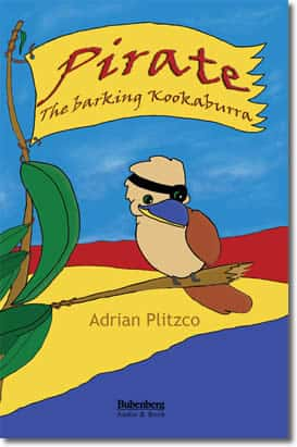 Pirate - The barking Kookaburra by Adrian Plitzco