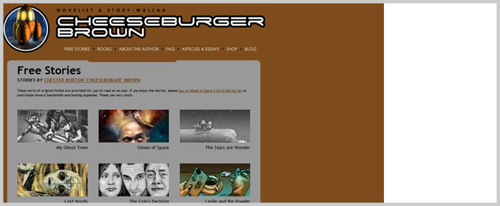 Cheeseburgerbrown.com (Sci-Fi)