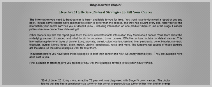 11 Effective, Natural Strategies To Kill Your Cancer