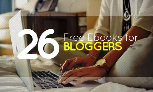 26 Free eBooks For Bloggers