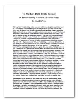 To Alaska's Dark Inside Passage