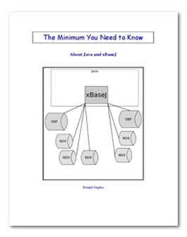 The Minimum You Need to Know About Java and xBaseJ