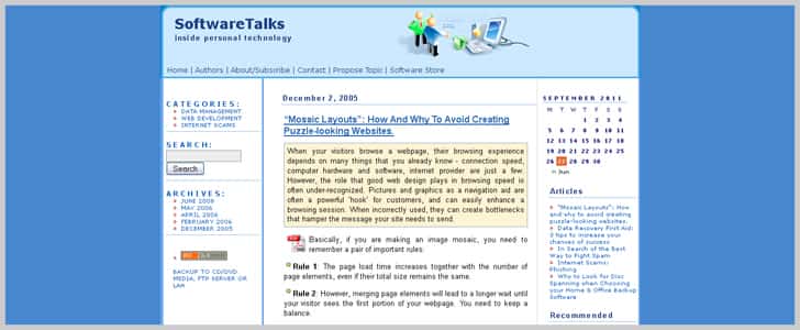 Mosaic Layouts: How And Why To Avoid Creating Puzzle-Looking Websites