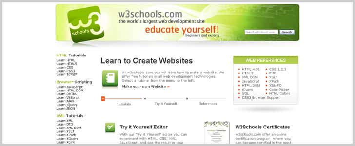 W3Schools Online Web Tutorials