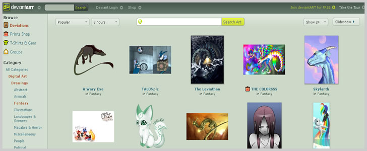 deviantART