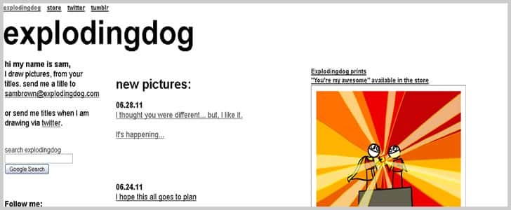 Exploding Dog