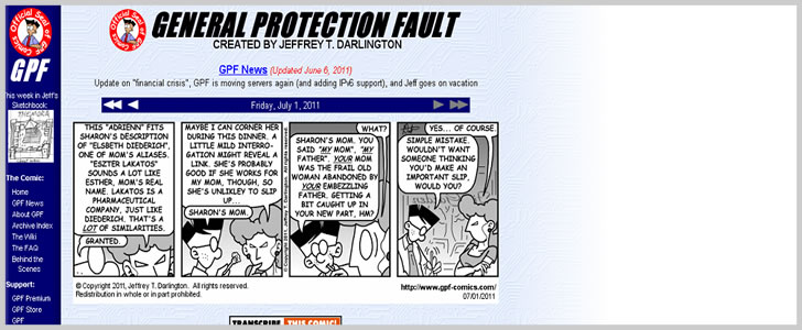 General Protection Fault