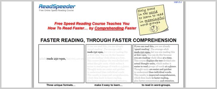 ReadSpeeder