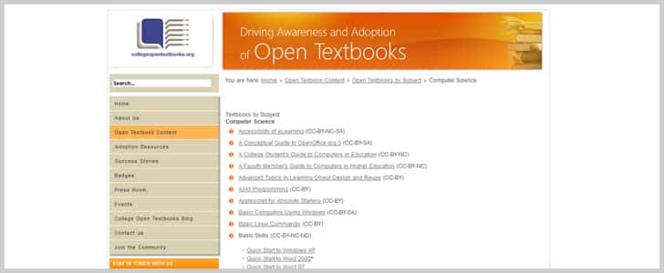 Collegeopentextbooks.org
