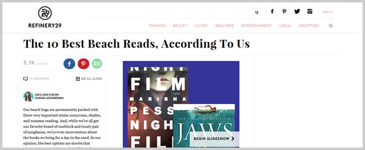 The 10 Best Beach Reads
