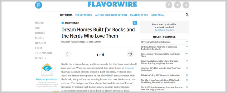 Dream Homes Built for Books and the Nerds Who Love Them