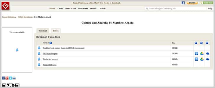 Culture and Anarchy by Matthew Arnold