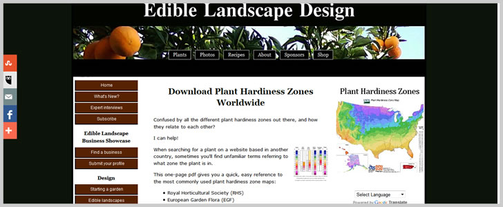 Plant Hardiness Zones Worldwide