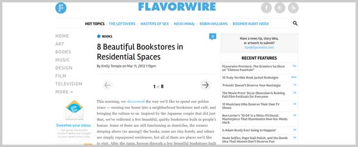 8 Beautiful Bookstores In Residential Spaces