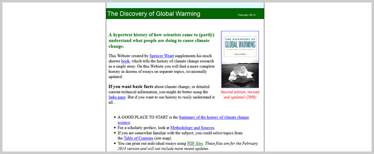 The Discovery of Global Warming: Revised & Expanded Edition by Spencer R. Weart