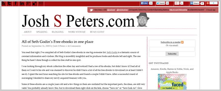 All Of Seth Godin’s Free Ebooks In One Place 