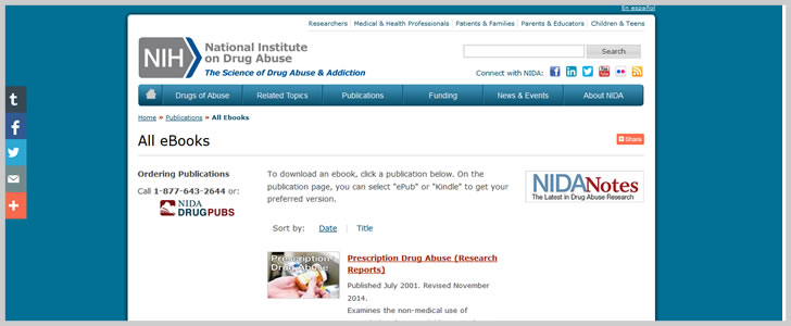 34 Free Ebooks On Drug Abuse