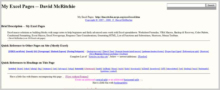 Everything You Need to Know About Excel by David McRitchie