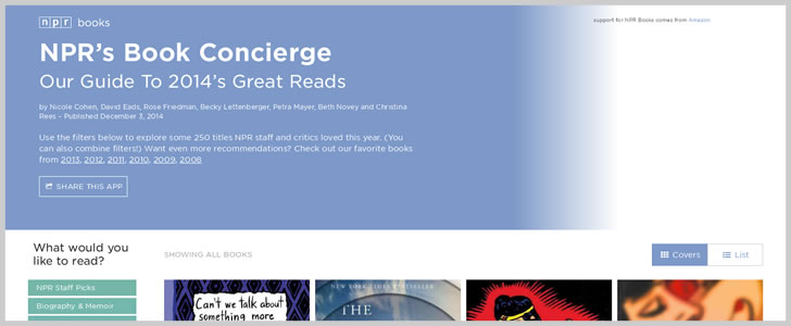 Npr's Book Concierge - Our Guide To 2014'S Great Reads