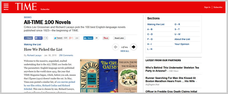 All-Time 100 Novels: How We Picked The List 
