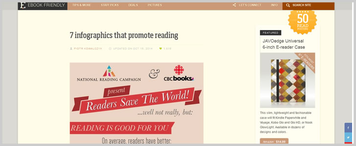 7 Infographics That Promote Reading 