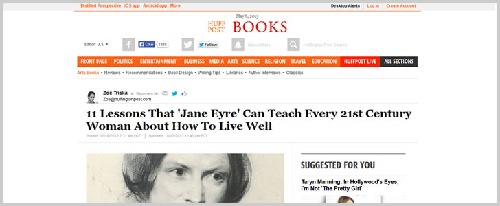 11 Lessons That 'Jane Eyre' Can Teach Every 21st Century Woman About How To Live... 