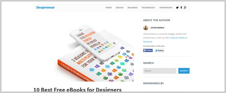 10 Free eBooks for Designers
