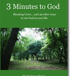 3 Minutes to God – Shooting Cows…and 49 other ways to see God in your Life!