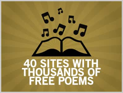 40 Sites With Thousands of Free Poems