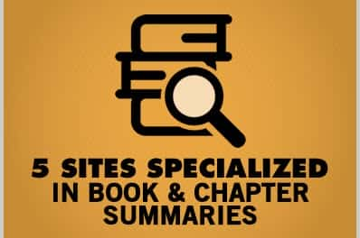 5 Sites Specialized in Book & Chapter Summaries