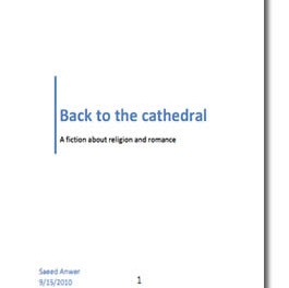 Back to the cathedral