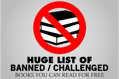 Huge List of Banned / Challenged Books You Can Read for Free