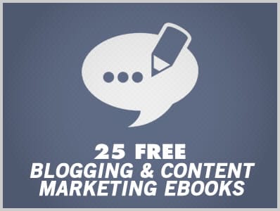 23 Free Blogging & Content Marketing Ebooks