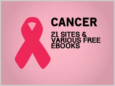 Cancer: 21 Sites & Various Free Ebooks