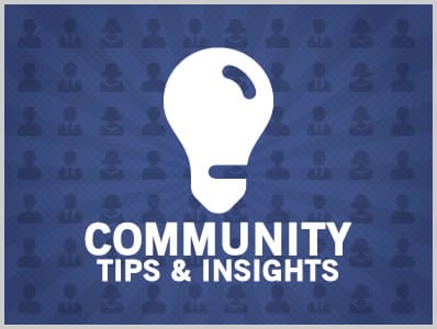Community Tips & Insights #1