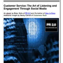 Customer Service: The Art of Listening and Engagement Through Social Media