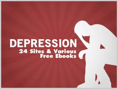 Depression: 24 Sites & Various Free Ebooks