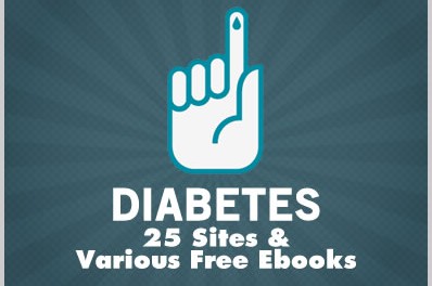 Diabetes: 25 Sites & Various Free Ebooks