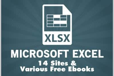 Microsoft Excel: 14 Sites & Various Free Ebooks