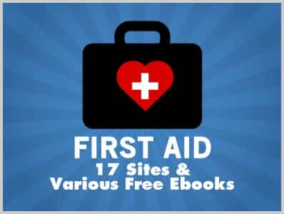 First Aid: 17 Sites & Various Free Ebooks