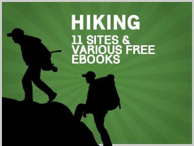 Hiking: 11 Sites & Various Free Ebooks