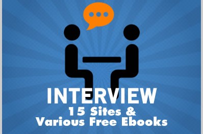 Interview: 15 Sites & Various Free Ebooks