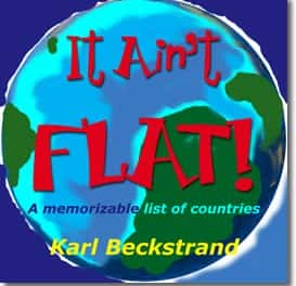 It Ain’t Flat: A Memorizable List of Countries