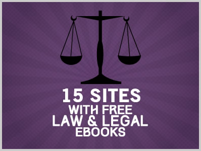 15 Sites With Free Law & Legal Ebooks