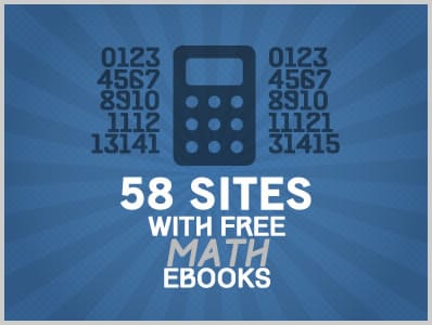58 Sites With Free Math Ebooks